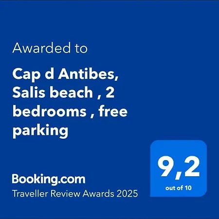 Cap D Antibes, Salis , 2 Bedrooms , Free Parking Apartment