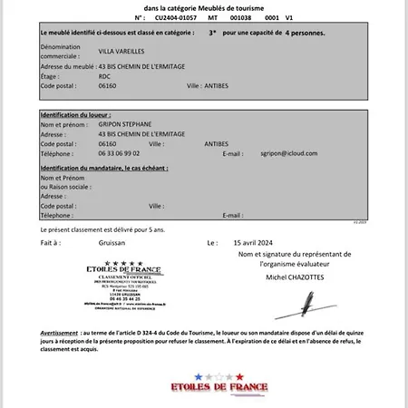 Cap D Antibes, Salis , 2 Bedrooms , Free Parking * Antibes